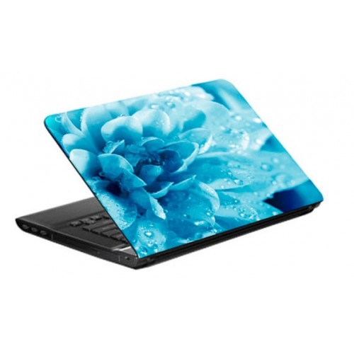 Oklejka na laptopa Kwiat Niebieski